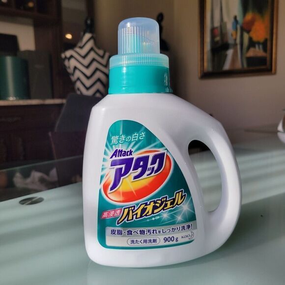 Attack Laundry detergent Liquid high penetration biogel body 900 g Kao - Picture 1 of 7